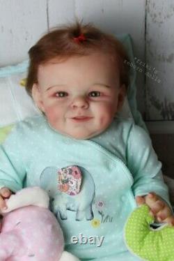 Reborn limited edition 21 baby girl Shaya (Bonnie Sieben) smiling sweetheart