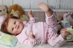 Reborn limited edition 21 baby girl Shaya (Bonnie Sieben) smiling sweetheart