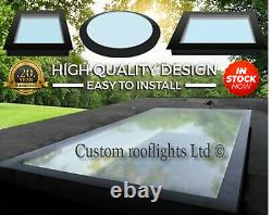 Rooflight Skylight Flat Roof Light Glass Roof Lantern Triple Glazed ALL SIZES