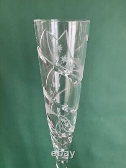 Royal Brierley Limited Edition Millenium Collection Encore Flutes Boxed