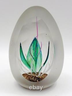 SELKIRK Glass SERENITY Limited Edition PAPERWEIGHT Scotland 125/250 Signed