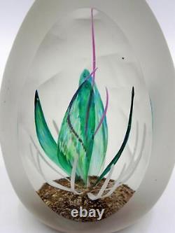 SELKIRK Glass SERENITY Limited Edition PAPERWEIGHT Scotland 125/250 Signed