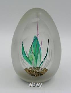 SELKIRK Glass SERENITY Limited Edition PAPERWEIGHT Scotland 125/250 Signed