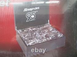 SNAP ON COLLECTORS LIMITED EDITION 95th ANNIVERSARY GLASS SET NEW OLD STOCK