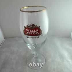 STELLA ARTOIS Limited Edition 600th Anniversary Beer Stemmed Glass 24 Glasses