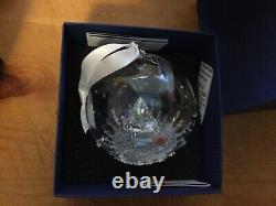 SWAROVSKI Crystal 2013 Christmas Tree 3 Ball Ornament 1st Edition 5004498 NWT