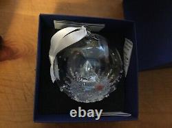 SWAROVSKI Crystal 2013 Christmas Tree 3 Ball Ornament 1st Edition 5004498 NWT