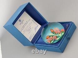 Saint Louis 1990''Romantique'' paperweight box and certificate limited Edition