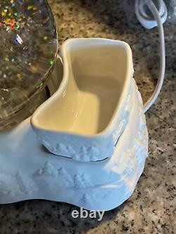 Scentsy 2023 Limited Edition Swirling Snowman Warmer with Ornament New in Box