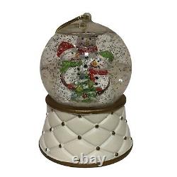 Scentsy Snow Globe Warmer With Matching Ornament Limited Edition Retired New