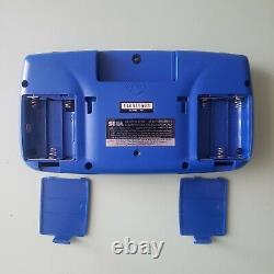 Sega Game Gear Limited Edition Blue New Capacitors & Glass Lens / Recapped