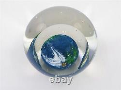 Selkirk Glass Paperweight Halley's Comet 1986 Limited Edition 472/500 Scotland