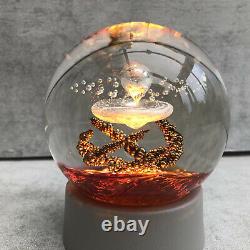 Selkirk Glass Paperweight Sundown Red Orange 25/500 RARE Limited Edition 2001