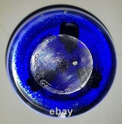 Selkirk Glass Scotland lampwork Paperweight ph peter holmes cane limited edition