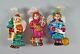 Set Of 3 Limited Edition Christopher Radko 1998 Ornaments Forest Angels