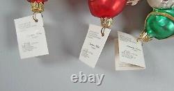 Set of 3 Limited Edition CHRISTOPHER RADKO 1998 ORNAMENTS FOREST ANGELS