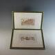 Set Of Dry Point Etchings By Viviano Viviani Of Pisa, Pencil Signed Numbered
