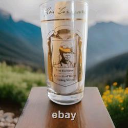 Signed Limited Edition Ron Turcotte Secretariat Jockey Kentucky Derby Glass
