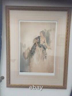 Sir William Russel Flint Limited Edition Print Ray With Glass And Frame