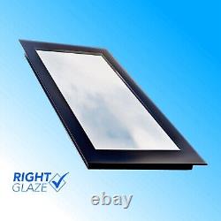 Skylight Roof Window DOUBLE GLAZED Flat Roof Toughened Glass Rooflight