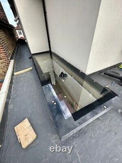 Skylight Roof Window DOUBLE GLAZED Flat Roof Toughened Glass Rooflight