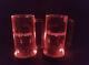 Snap-on Tools Limited Edition Tall Pint Glass Rare Red Light Starglas Collectors