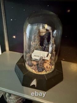 Star Trek Franklin Mint Dioramas under Glass Domes x17 & 2 Shelves LTD EDITION
