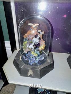 Star Trek Franklin Mint Dioramas under Glass Domes x17 & 2 Shelves LTD EDITION