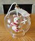 Steiff 006296 Candy Cane Mouse In Bauble Ornament L. Ed. With Box & Certificate