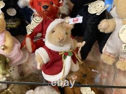 Steiff 2023 Santa Mouse Ornament, Limited Edition, BEAR SHOP