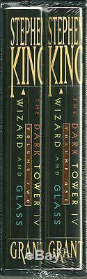 Stephen King The Dark Tower IV Wizard and Glass Signed Limited Edition (Sealed)