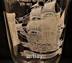 Stuart Crystal Mayflower Goblet Limited Edition Commemorative 250th Anniversary