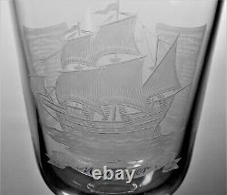 Stuart Crystal Mayflower Goblet Limited Edition Commemorative 250th Anniversary