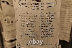 Stuart Mayflower 250th Anniversary Limited Edition Goblet, 22cm high