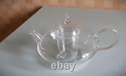 Stunning-Oriental-WMF clear glass teapot with infuser LIMITED EDITION-Very RARE