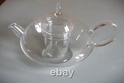 Stunning-Oriental-WMF clear glass teapot with infuser LIMITED EDITION-Very RARE