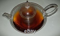 Stunning-Oriental-WMF clear glass teapot with infuser LIMITED EDITION-Very RARE