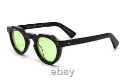 Sunglasses Lesca Crown Panto 20 Black Unisex Limited Edition