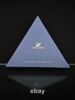 Swarovski 2005 Christmas Ornament 680502 Box + Coa