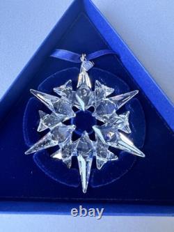 Swarovski 2007 Christmas Snowflake Ornament 872200 Mint Condition & Boxed