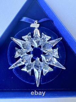 Swarovski 2007 Christmas Snowflake Ornament 872200 Mint Condition & Boxed