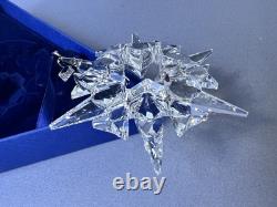 Swarovski 2007 Christmas Snowflake Ornament 872200 Mint Condition & Boxed