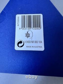 Swarovski 2007 Christmas Snowflake Ornament 872200 Mint Condition & Boxed