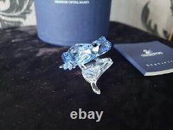 Swarovski Blue Dart Frog 2009 SCS Event 955439 Crystal Figurine rare collectors