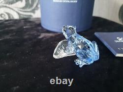 Swarovski Blue Dart Frog 2009 SCS Event 955439 Crystal Figurine rare collectors