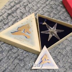 Swarovski Christmas Ornament Star 1993 Limited Edition Figurine Very Rare in Box