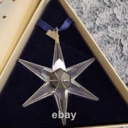 Swarovski Christmas Ornament Star 1993 Limited Edition Figurine Very Rare in Box