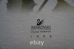 Swarovski Crystal 1998 Christmas Angel 219873 Mib Authentic