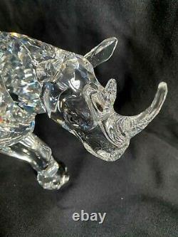 Swarovski Limited Edition 2008 Rhinoceros 945461 # 02067/10,000 Boxed