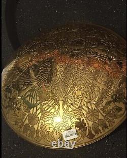 TURKISH OSMANLI Limited Edition 24K gold finished, hand made glass LALEDAN PLATE